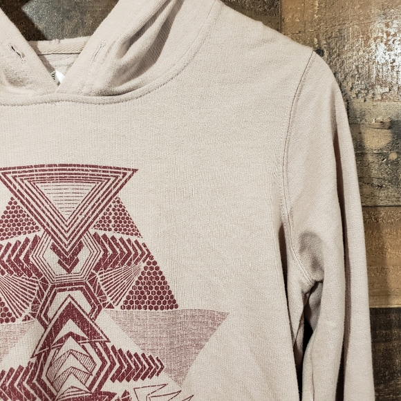 Volcom graphic hooded long sleeved sweatshirt woman's size small - Picture 8 of 8